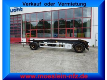 Hüffermann 2 Achs Abrollmulden Anhänger ( Schlitten )  - Container transporter/ Swap body trailer