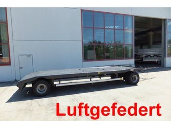Hüffermann 2 Achs Kombi  Tieflader  Anhänger für Abroll  un  - Container transporter/ Swap body trailer