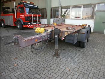 Hüffermann 2-achs Tandemabsetzanhänger / HTM 16 - Container transporter/ Swap body trailer