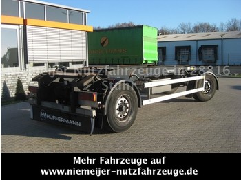 Hüffermann Abrollcontainer  - Container transporter/ Swap body trailer