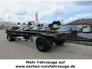 Hüffermann Außenrollenanhänger, BPW, Blatt  - Container transporter/ Swap body trailer