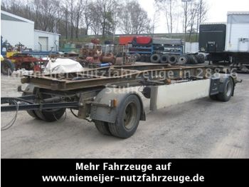 Hüffermann Container Anhänger, Luftgef., Scheibenbremse  - Container transporter/ Swap body trailer