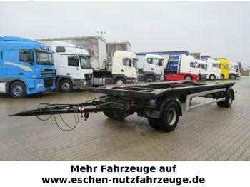 Hüffermann HKA 18.70, Außenrollenanhänger, Blatt  - Container transporter/ Swap body trailer
