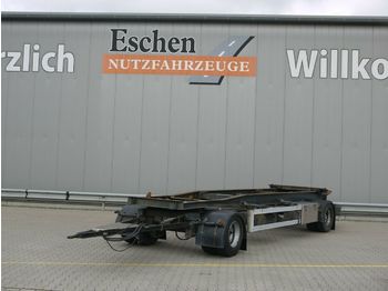 Hüffermann HS1870 Abrollcontainer*Stapler*Schlitten*HU10/22  - Container transporter/ Swap body trailer
