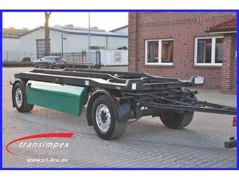 Hüffermann Hersteller: Jung,  Außenrollen Anh.  - Container transporter/ Swap body trailer