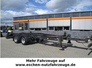 Hüffermann Tandem, Schlitten, BPW, Luft  - Container transporter/ Swap body trailer