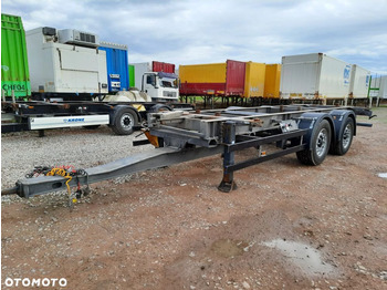  Inny 27.500zł netto TANDEM BDF 7.45-7.80M WECON RAMA OCYNK 2014 ROK DHL DACHSER DPD DOLNY ZACZEP OPONY 385/55R22.5 MOŻLIWOŚĆ TRANSPORTU - Container transporter/ Swap body trailer