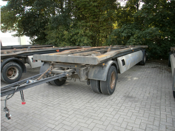 JUNG Fahrzeugbau 2-achs Kombianhänger / TKA 18 HV - container transporter/ swap body trailer