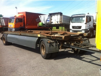  Jung Homburg Abrollanhänger - container transporter/ swap body trailer