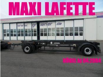 Kögel AWE 18 / MAXI LAFETTE 1020 - 1500 mm / BDF - Container transporter/ Swap body trailer
