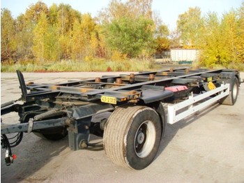 Krone AZW 18 - Maxi Lafette - Container transporter/ Swap body trailer