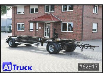 Krone AZW 18, Maxi, zwilling, Scheibenbremse  - Container transporter/ Swap body trailer