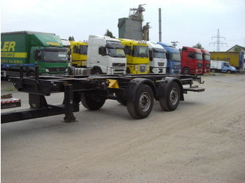 Krone ZZW 18 BDF LBW &quot;ALLE LÄNGEN&quot; - Container transporter/ Swap body trailer
