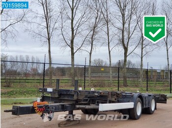 Krone ZZ 2 axles Jumbo Tandem BDF BPW - Container transporter/ Swap body trailer