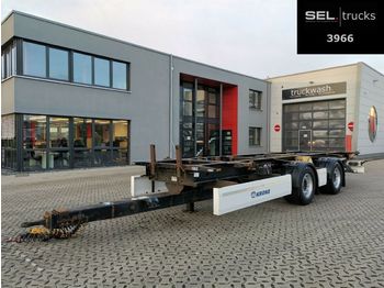 Krone ZZ / SAF Achsen / German  - Container transporter/ Swap body trailer