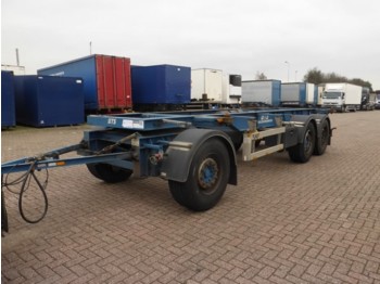 LAG 20 FT 3 AXLE MB LIFT AXLE DISC BRAKE - Container transporter/ Swap body trailer