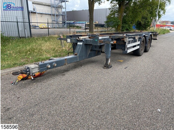 Lecitrailer Middenas BDF systeem, 20 FT container - Container transporter/ Swap body trailer
