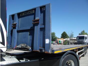Lecitrailer SRTC PLATEAU D'ORIGINE PORTE CONTAINERS - Container transporter/ Swap body trailer
