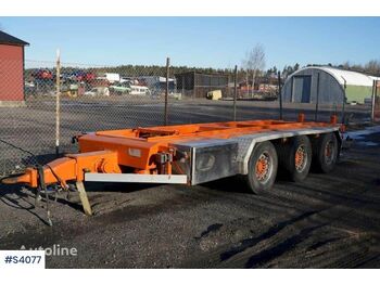 MAUR BILPÅBYGG TRIPPELKJERRE - tipper trailer - Container transporter/ Swap body trailer