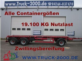 MEILLER Kombi Abroll / Absetzanhänger A 24 3-Achser - Container transporter/ Swap body trailer