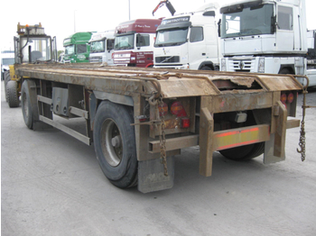  MOL ABROLLANHANGER 6M20 - container transporter/ swap body trailer