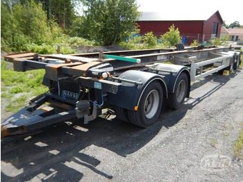  Närko D4YF51H11 4-axlar Drawbar trailer - Container transporter/ Swap body trailer