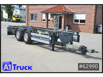 Obermaier tandem, verzinkt, 385/65 R22.5  - Container transporter/ Swap body trailer