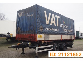 Renders BDF aanhanger - Container transporter/ Swap body trailer