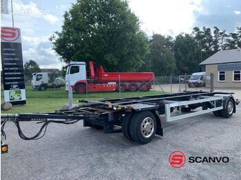 SOMMER 18 ton 7150 - 7450 mm continerlåse - Container transporter/ Swap body trailer
