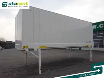 Schmitz Cargobull Kerex Koffer Wechselfahrgestell, WBO 7.45, Rollt  - Container transporter/ Swap body trailer
