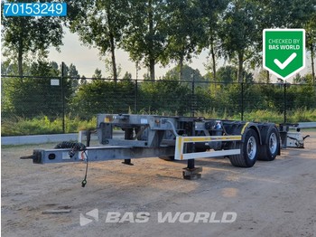 Schmitz Cargobull ZWF18 2 axles BDF 20ft Tandem-Anhänger - Container transporter/ Swap body trailer