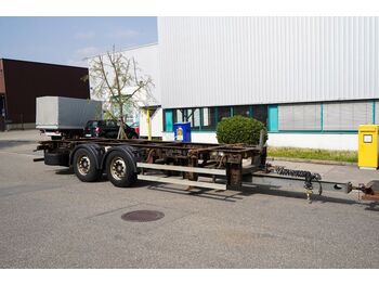 Schmitz Cargobull ZWF 18 MIDI BDF Tandem Lafette SAF  - Container transporter/ Swap body trailer