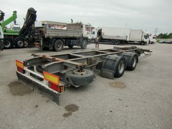 Schmitz Tandem Lafette ZWF 18 - Container transporter/ Swap body trailer
