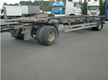 Sommer AW 18 T Jumbo BDF Lafette Drehschemel  - Container transporter/ Swap body trailer