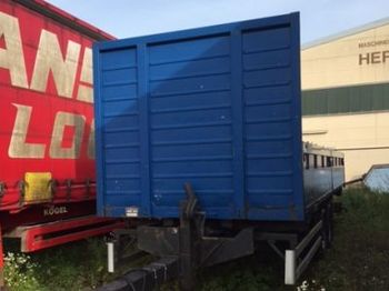 Sommer Tandem-Wechsel-Anhänger mit Bordwandaufbau - Container transporter/ Swap body trailer