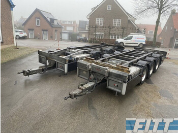 Trias Trias 3ass container ahw wipcar, ev LZV - Container transporter/ Swap body trailer