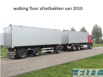 Van Hool 3ass-contawh+Scania+2xWalkFloorbakken - Container transporter/ Swap body trailer