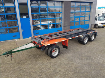 Van Hool Bladgeveerd BPW Trommelremmen - Container transporter/ Swap body trailer