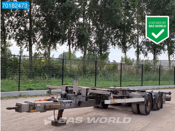 Van Hool FR3215-10 2 axles BDF Twistlocks Jumbo Tandem-Lafette - Container transporter/ Swap body trailer