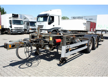Vanhool 2K Wechselfahrgestell Ladebordwand BPW-Eco Plus - container transporter/ swap body trailer