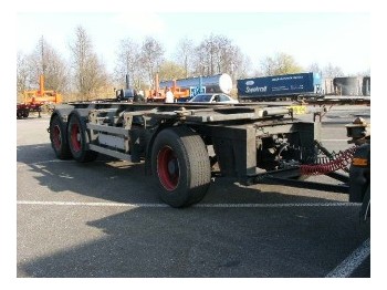 Container transporter/ Swap body trailer Contar OPEN 3-AS: picture 1