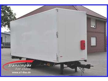 Ackermann Ackermann, Koffer + Plane, 58 m³, Nutzlast 6100  - Curtainsider trailer