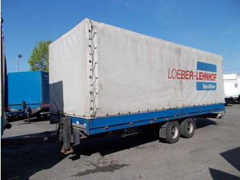 Ackermann Tandem 10,5 to.Ges.Gew.*Luft+ABS+7,20m+1-Hand*  - Curtainsider trailer