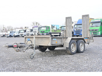  Blomenroehr  Baumaschinentransporter Rampen 2.75t - Curtainsider trailer