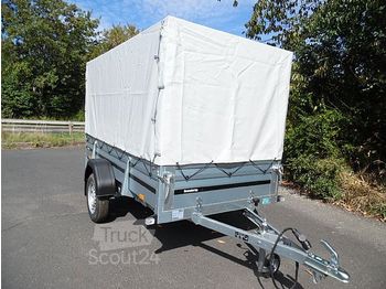  Brenderup - 2260 SUB 750 kg 258x128x140 mit Hochplane Spriegel - Curtainsider trailer