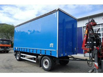 Dinkel DAPP 18000 Pritsche + Plane Anhänger/ 6,6 m  - Curtainsider trailer