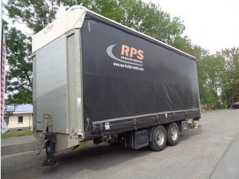 Fliegl TPS 118 Tandem Gardine, Schiebeverdeck  - Curtainsider trailer