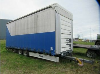 Fliegl TPS 135 B Tandem Gardine, Portaltüren, 8,10 m  - Curtainsider trailer