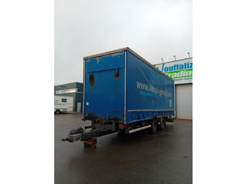 Fruehauf 2 axles - 60 m³ - Curtainsider trailer