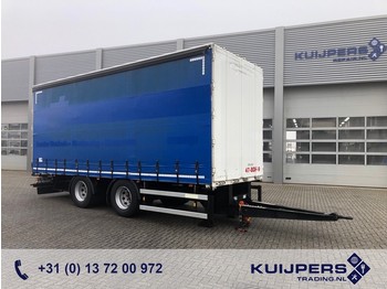 Groenewegen DRE 10-10 / 2 as SAF Drum / Wipkar / Schuifzeil / APK TUV 10-22 - Curtainsider trailer
